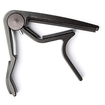 Cejilla Dunlop Trigger 8B de color negro para guitarra clásica